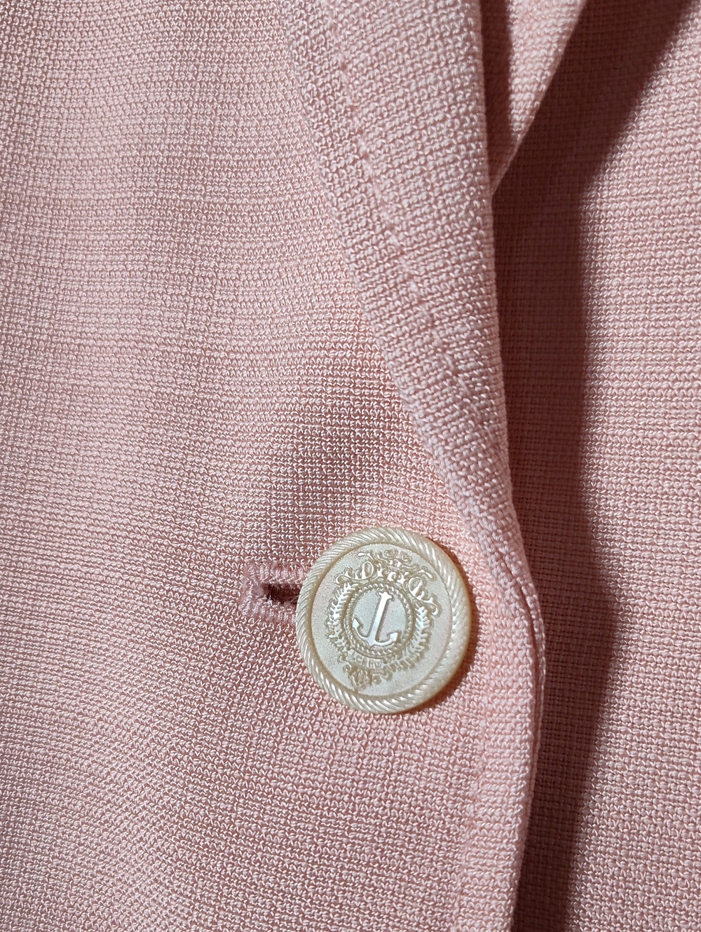 NEW J. Crew Arden Blazer in Luster Canvas Peach Petal Pink 12 - Picture 6 of 14